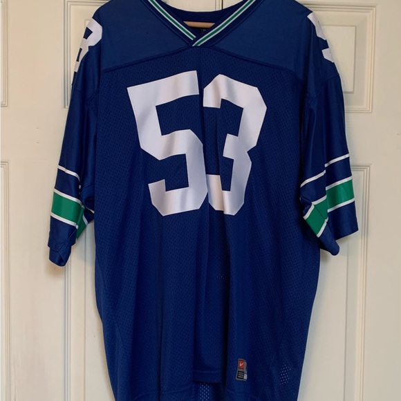 Seattle Seahawks Vintage Jim Sweeney 1990s #53 Jersey - Picture 3 of 14